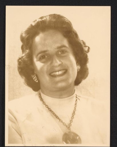 Portrait of Isabel Wachenheimer, in Germany or the United States