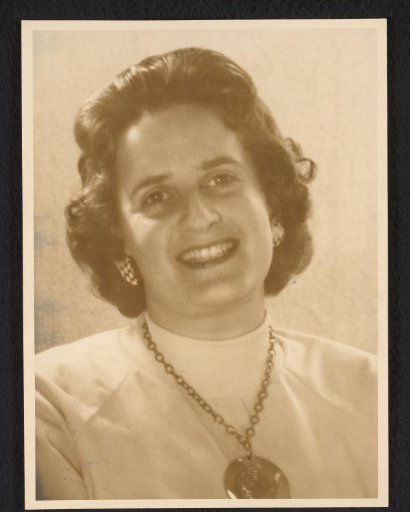 Portrait of Isabel Wachenheimer, in Germany or the United States