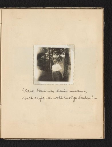 Eugen Wachenheimer during a holiday, August 1932, Eibsee (Bavaria)