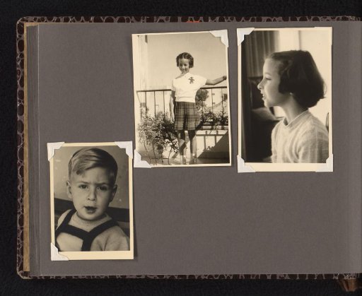 Children, probably children of personal acquaintances of Isabel Wachenheimer, 1947-1955?, Israel/United States?