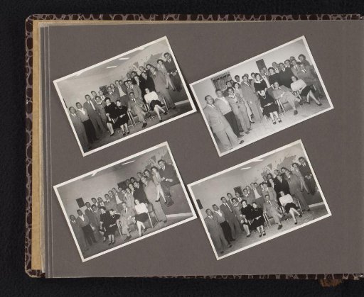 Isabel Wachenheimer with KLM employees, 1947-1955, Israel
