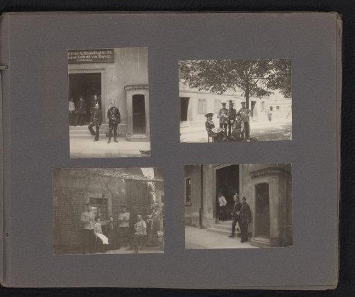 Soldiers at the barracks