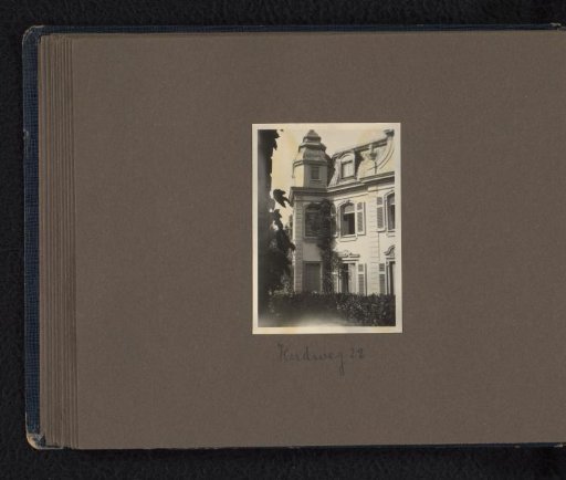 Probably the house of Meir Wachenheimer and Mathilde Wachenheimer-Wertheimer (Herdweg 22), probably 1928, Stuttgart