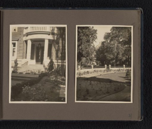 The house of Willy Moos (Bellevue 62), probably 1928, Hamburg