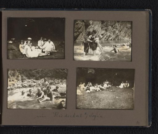 Unknown people in leisure activities, May 1928, Sofia
