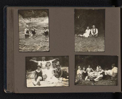 Unknown people in leisure activities, May 1928, Sofia
