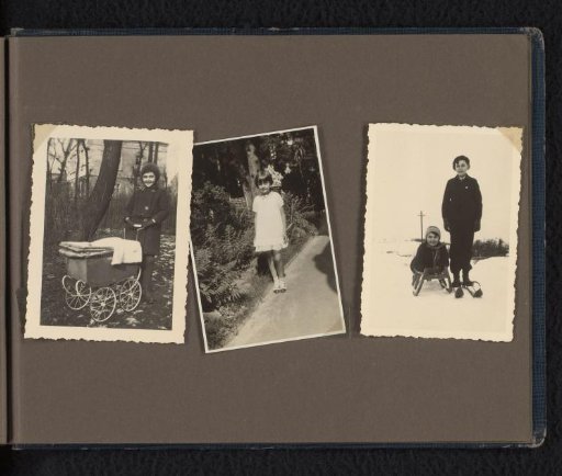 Children of the Naumann family, probably after July 1932, probably in Albeck (Austria)