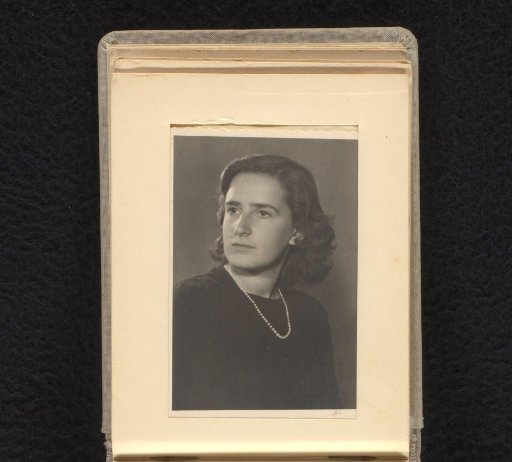 Portrait of Isabel Wachenheimer as a young woman, 1945-1963, Germany / Israel / Switzerland / United States?