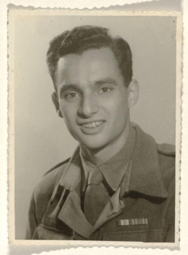 Karl-Heinz Arndtheim, Second Husband of Isabel Wachenheimer, in Military Uniform Without Headgear, 1944-1955