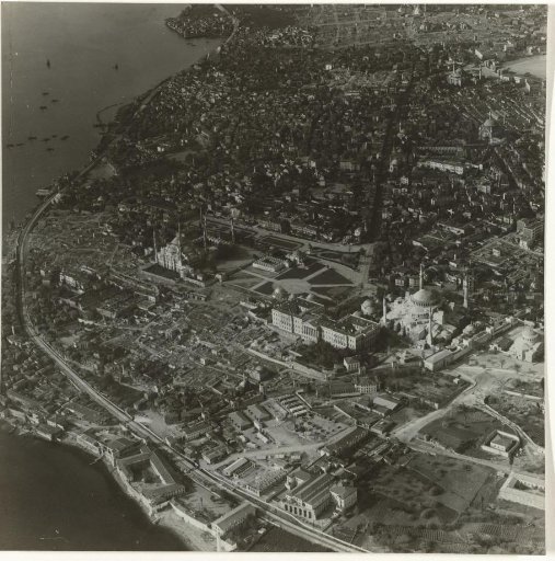 Aerial photograph of Istanbul