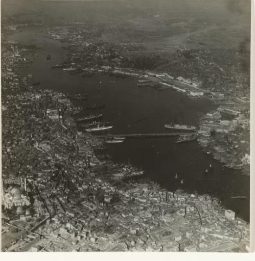 Aerial photograph of Istanbul