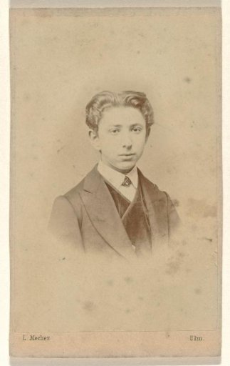 Portrait of Hermann Moos as a Young Man