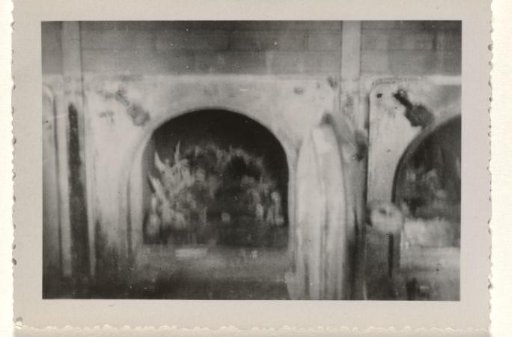 Cremation ovens, April 1945?, Buchenwald concentration camp