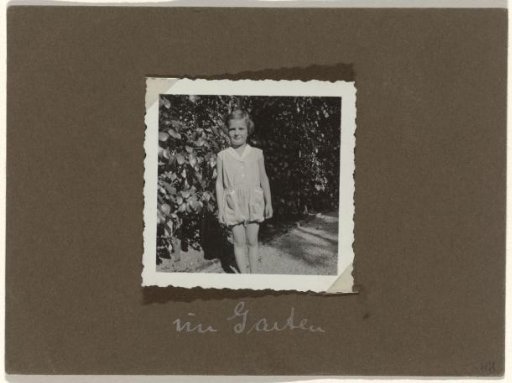 Isabel Wachenheimer in the Garden