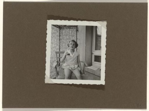 Isabel Wachenheimer in a Chair