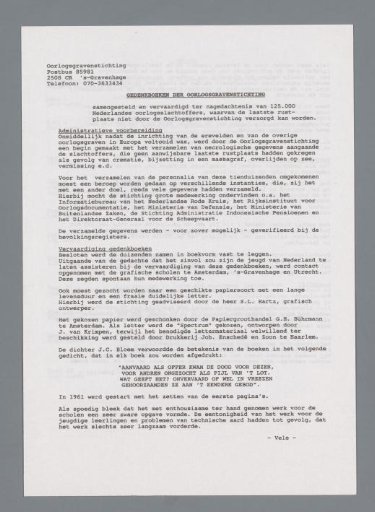 Documents containing the war experiences of Isabel Wachenheimer and their processing