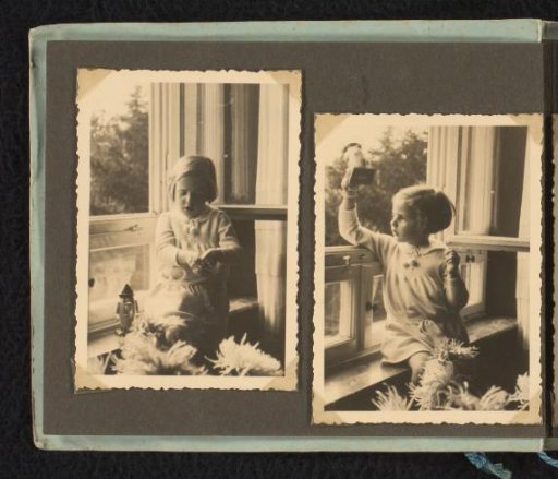 Isabel Wachenheimer before an open window in the Wachenheimer family home