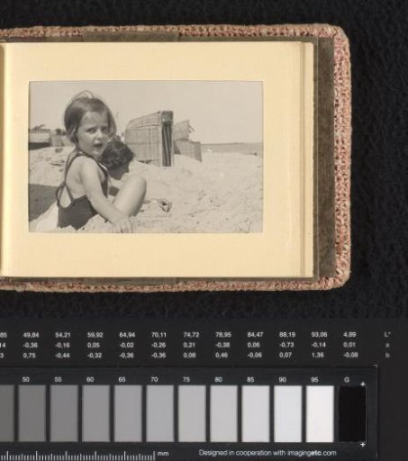 Isabel Wachenheimer on the beach near Hamburg, June-September 1933, Hamburg