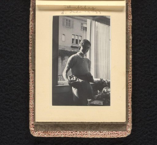 The Wachenheimer family's nurse on her birthday, July 2, 1933, Stuttgart