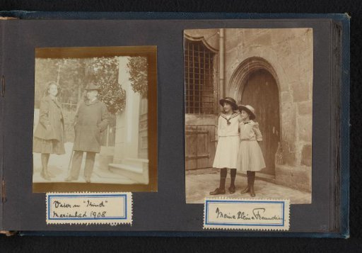 Else with her father and a friend