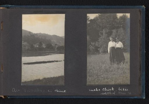Heidelberg and Else with a Friend