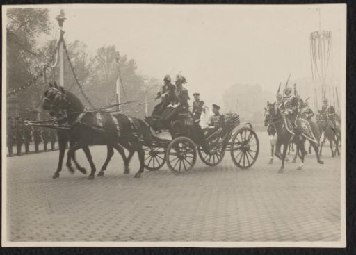 Noble Couple in an Open Carriage