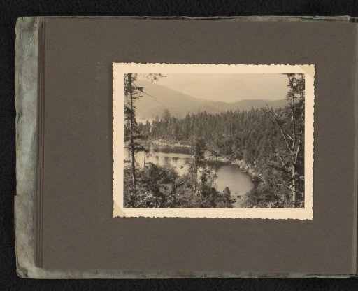 Landscape from a Vacation of the Wachenheimer Family, August 1932, Eibsee (Bavaria)