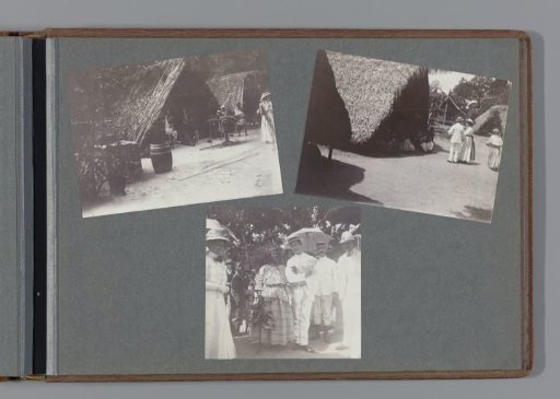A Western-dressed man with his arm around a Surinamese woman in Kotomisi