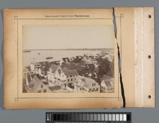 Bird's-eye view of Paramaribo