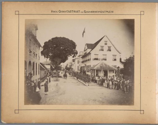 Corner of Gravenstraat and Government Square