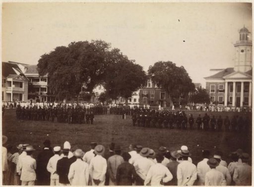 Presentation of a medal to Major 'de Meester'