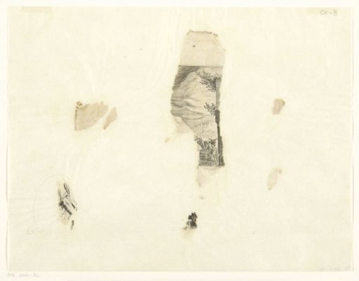 Loose fragments of prints