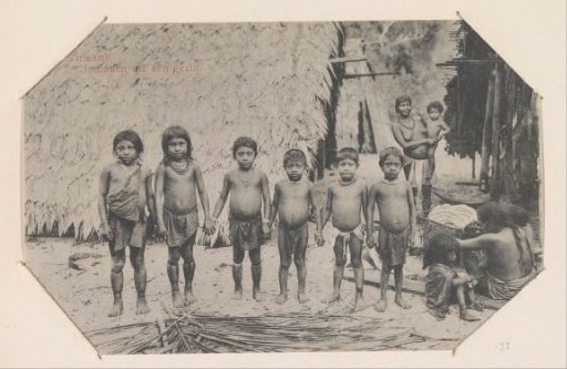 Children of a Surinamese family