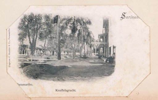 Knuffelsgracht in Paramaribo