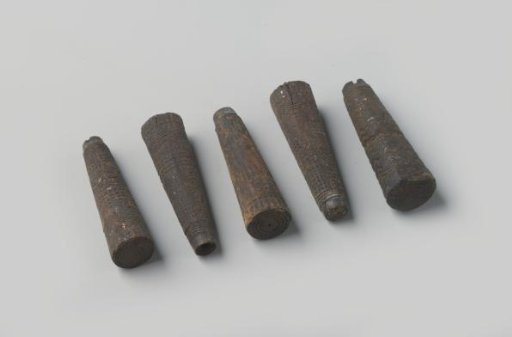 Knife handles from the wreck of the East Indiaman Hollandia