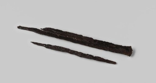 Nails from the wreck of the East Indiaman Hollandia