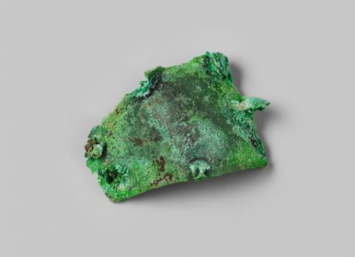 Fragment of copper plating from the wreck of the East Indiaman Hollandia