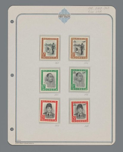 Postage Stamp Republic of Indonesia