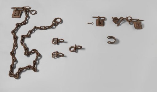 7 Shackles Belonging to a Foot Block