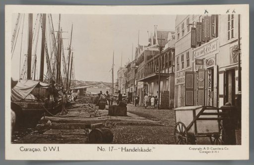Curaçao, D.W.I. - "Handelskade"