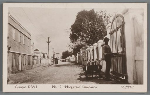 Curaçao, D.W.I. - "Hoogstraat" Otrabanda