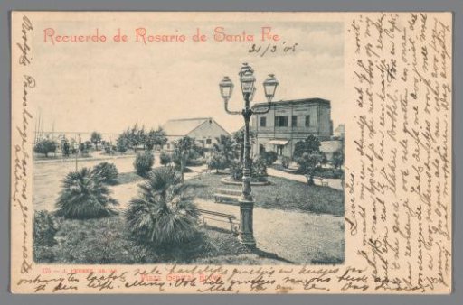 Souvenir of Rosario de Santa Fe / Plaza General Brown