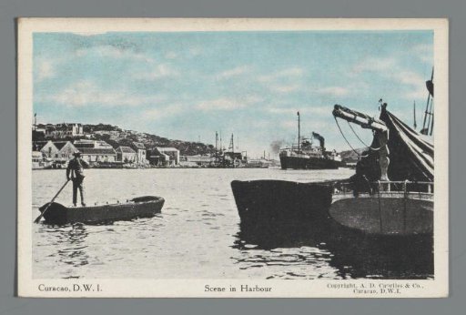 Curaçao, D.W.I.: Scene in Harbour