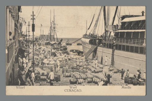 Curaçao: Wharf / Werf / Muelle