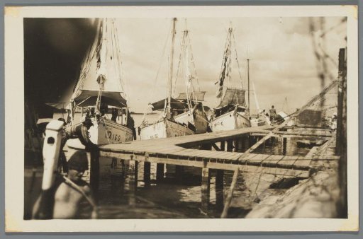 Fishing harbor Aruba N.W.I.