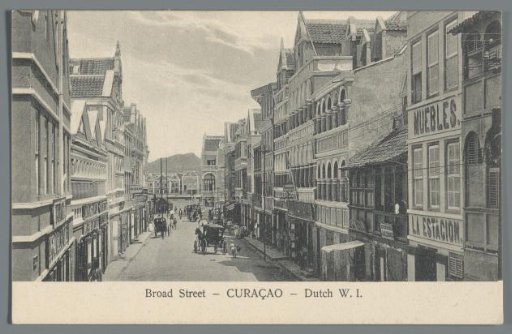 Broad Street - CURAÇAO - Dutch West Indies