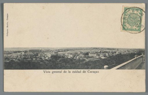 General View of the City of Curaçao