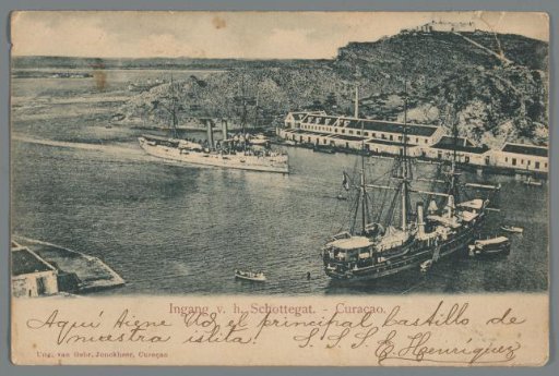 Entrance to the Schottegat - Curaçao