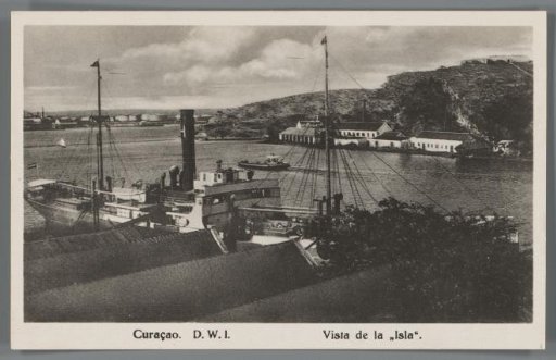 Curaçao. D.W.I.: View of the "Isla"