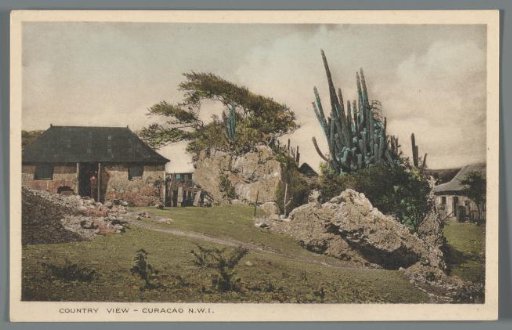 Country view, Curaçao N.W.I.